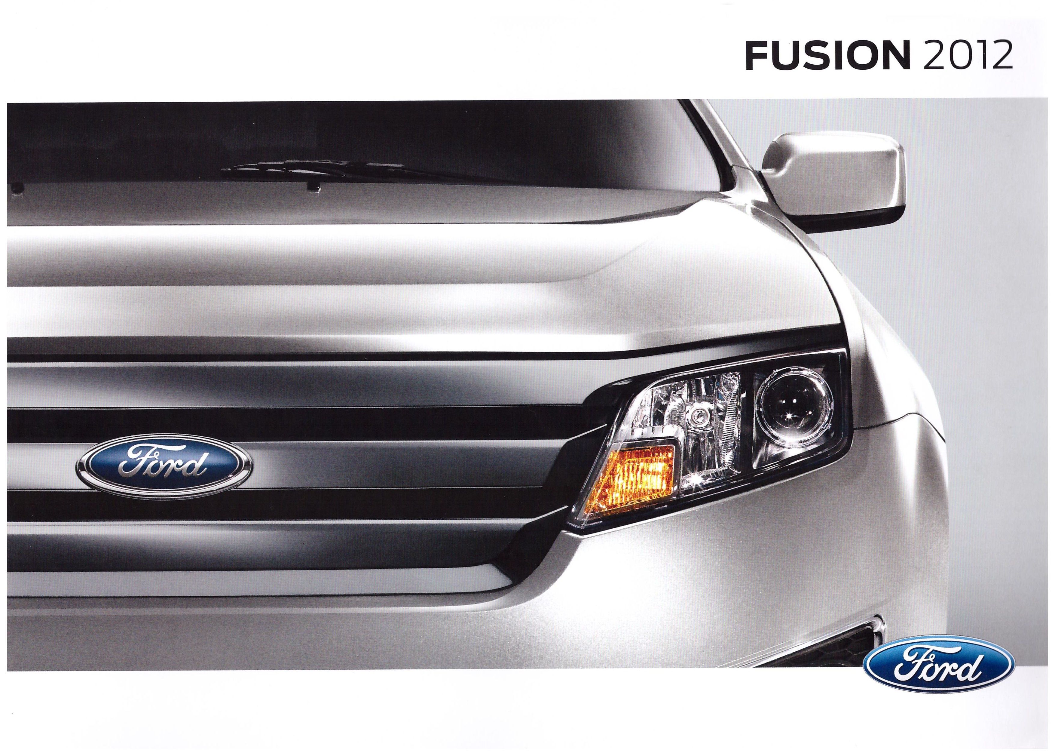 2012 Ford Fusion brochure